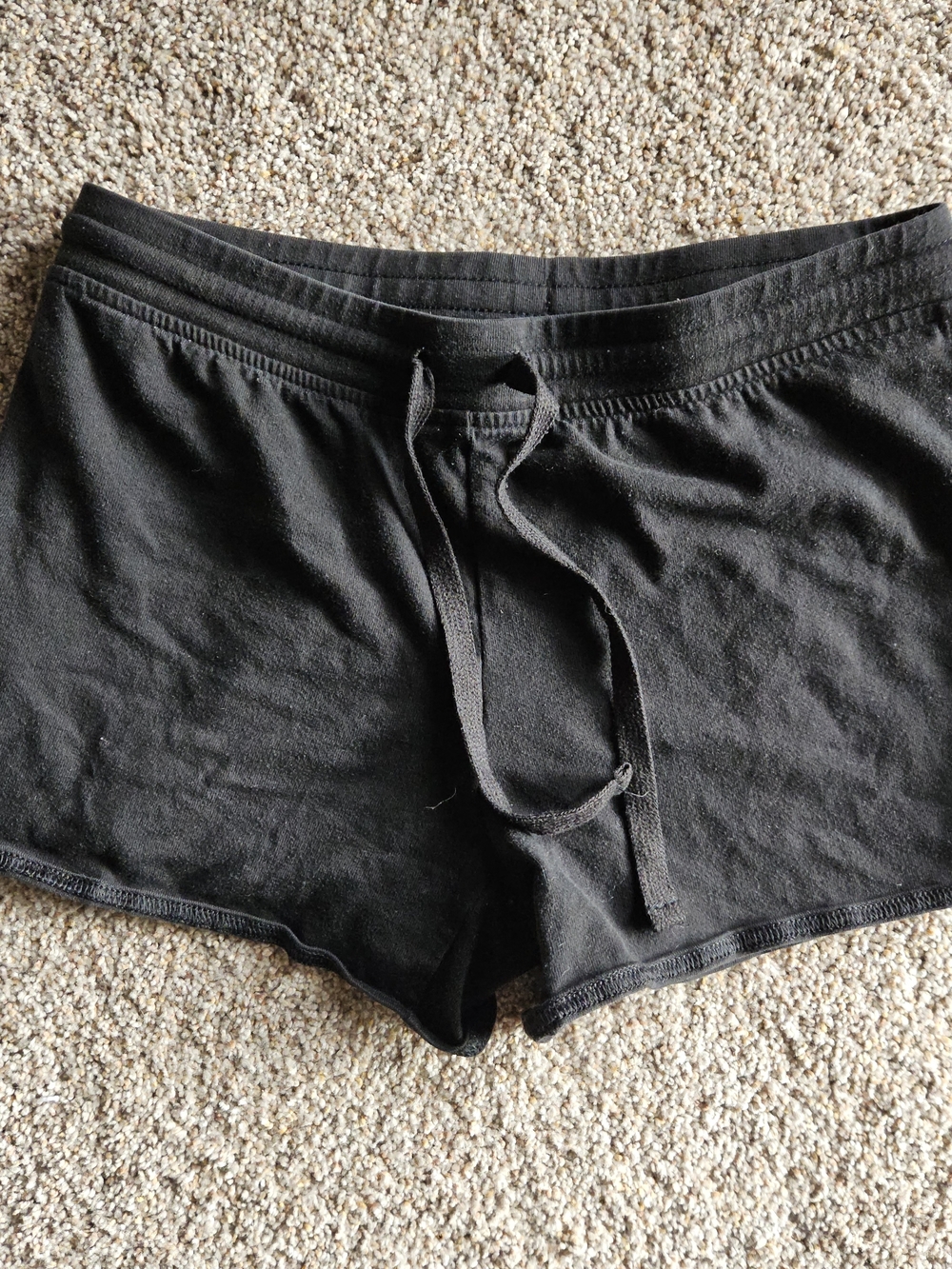 Danskin Now Black Women’s Knit Drawstring Athletic Shorts